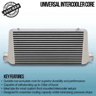 Durable bar-and-plate core for superior durability and performance