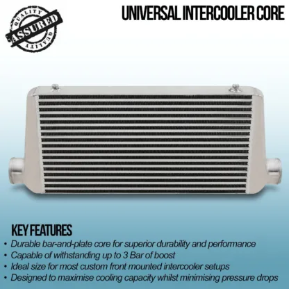 Durable bar-and-plate core for superior durability and performance