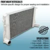 Perfect for a standard car or modified ones as this will allow optimal cooling for more boost