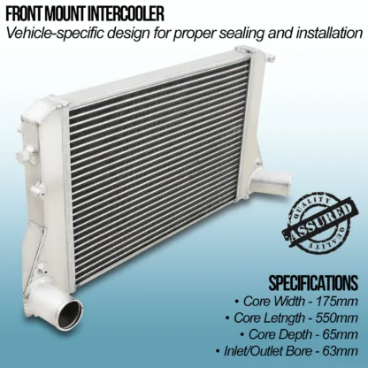 Perfect for a standard car or modified ones as this will allow optimal cooling for more boost