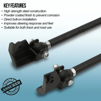 known for disrupting driver control during high‑speed performance driving. Our HICAS Full Eliminator Kit removes the factory steering rack entirely