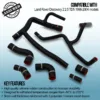 High quality silicone rubber construction to increase durability and ease of install