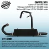 Durable bar-and-plate core for superior durability and performance