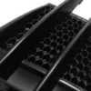 Supplied in a sleek gloss black finish