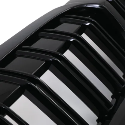Gloss black finish to complement your BMW's paintwork