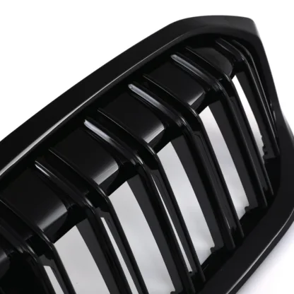 Gloss black finish to complement your BMW's paintwork