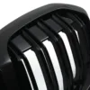 Gloss black finish to complement your BMW's paintwork