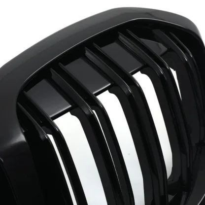 Gloss black finish to complement your BMW's paintwork
