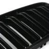 Gloss black finish to complement your BMW's paintwork