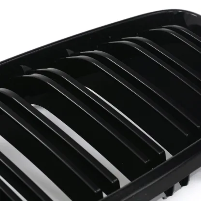 Gloss black finish to complement your BMW's paintwork