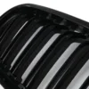 Gloss black finish to complement your BMW's paintwork