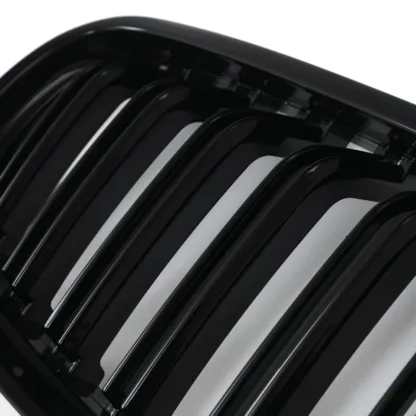 Gloss black finish to complement your BMW's paintwork
