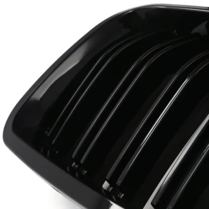 Gloss black finish to complement your BMW's paintwork