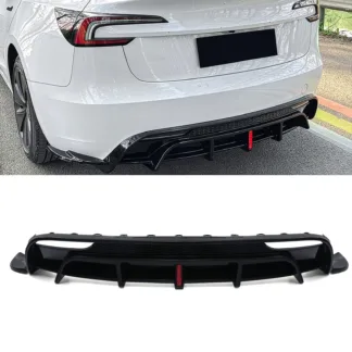 Gravity Performance rear diffusers are specifically designed to improve your Tesla’s aesthetics with distinctive styling. Our rear diffusers complement your Tesla’s other styling elements and pair well with our range of splitters and side skirts.