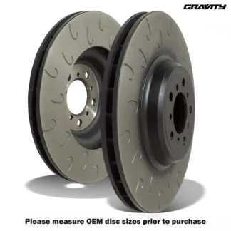 Gravity Front Hooked 380mm Brake Discs - BMW 3 Series F30 F80 M3 & Competition 14-20