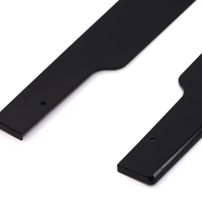 Gloss black finish to complement your BMW's paintwork