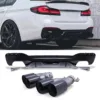 Gravity Performance rear diffusers are specifically designed to improve your BMW’s aesthetics with distinctive styling. Our rear diffusers complement your BMW’s other styling elements and pair well with our range of splitters and side skirts.