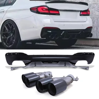 Gravity Performance rear diffusers are specifically designed to improve your BMW’s aesthetics with distinctive styling. Our rear diffusers complement your BMW’s other styling elements and pair well with our range of splitters and side skirts.