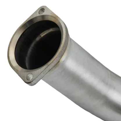 Free flowing to get the most from the 8 cylinder turbo powerplant