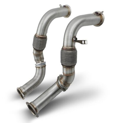 Built in flexi joint helps reduce exhaust strain
