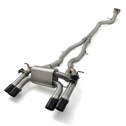 Gravity Performance exhaust systems are designed in house to fit OEM mounting points for perfect fitment to your vehicle. Our Gravity Performance exhausts greatly enhances the sound with a captivating exhaust note while also increasing performance.