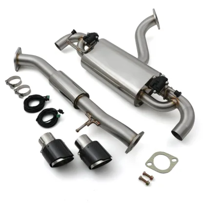 and presented with Carbon Look Tips