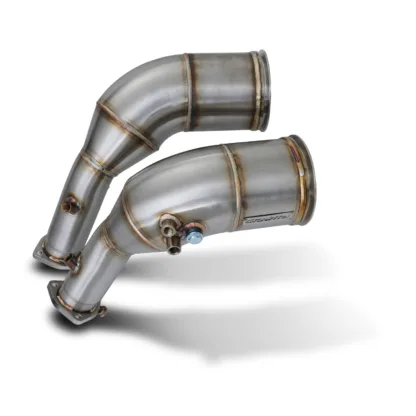 Gravity Performance exhaust decat pipes are designed to replace the restrictive catalytic converter in your system with a free flowing pipe