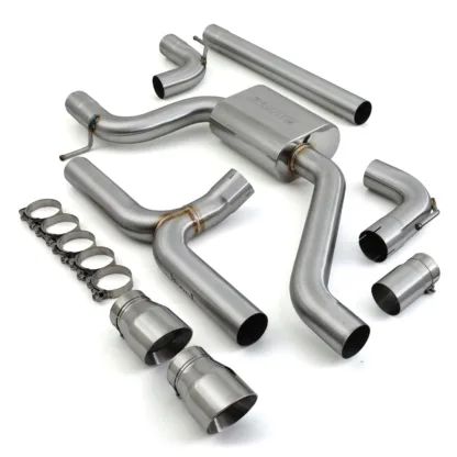 offering increased performance compared to the restrictive OEM part. In addition to the performance benefits