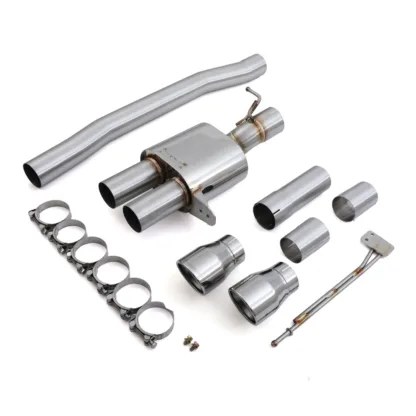 allowing a more free-flowing design whilst creating a deeper exhaust note. Crafted from High Grade OEM style Stainless Steel