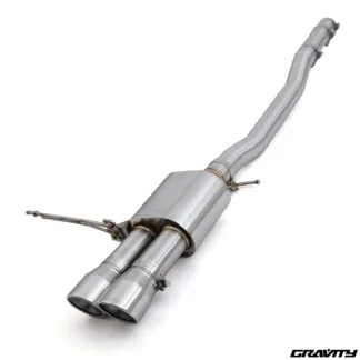 Our Gravity Performance GPF back exhaust system is designed to remove restrictions from within your OEM exhaust system