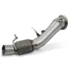 Direct fit with OEM exhaust components