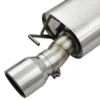 Free flowing system to get the most from the 6 cylinder twin turbo Engine