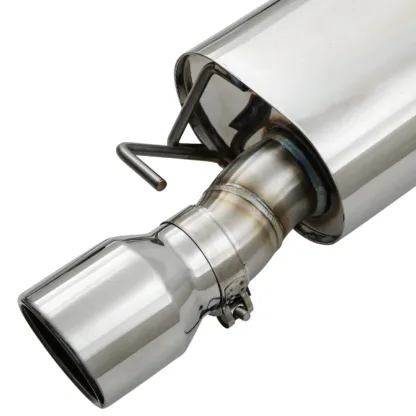 Free flowing system to get the most from the 6 cylinder twin turbo Engine
