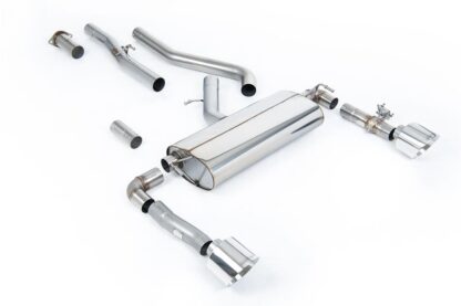 <p>Milltek Exhaust OPF/GPF Back Valved Exhaust with POLISHED TAIL PIPES for Hyundai Kona N 2.0L Turbo 280ps (OPF/GPF Models) > 2022 and Later</p>