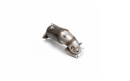 meaning that there is significantly more space for more gas to exit the engine and pass through
